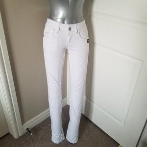G-Star Raw Fender Skinny Women's Comfort White Denim Jeans